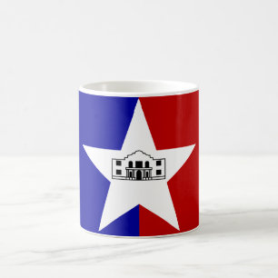 Caneca De Café San Antonio Flag