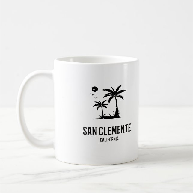 Caneca De Café San Clemente - Califórnia (Esquerda)