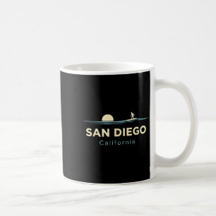 Caneca De Café San Diego Califórnia Retro Surfboards Surf Verão