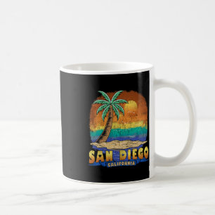 Caneca De Café San Diego California Vintage angustiou Souvenir