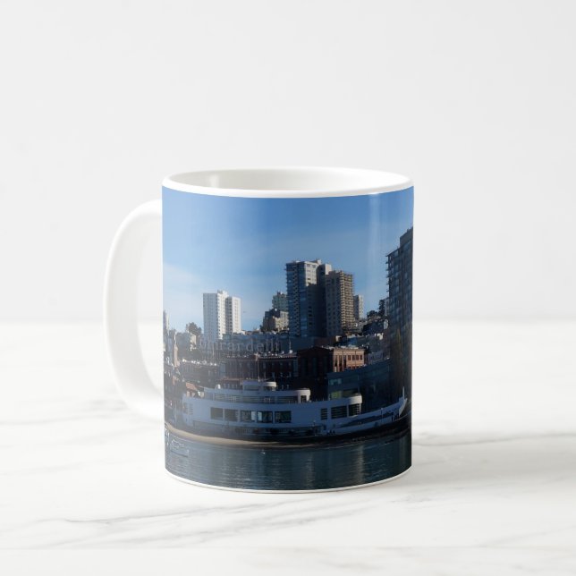 Caneca De Café San Francisco Maritime Museum Mug (Frente Esquerda)