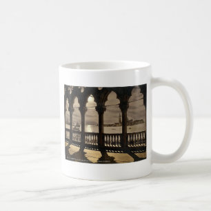 Caneca De Café San Georgio do palácio dos Doges pelo luar, Venic