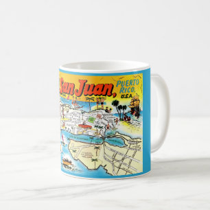 Caneca De Café San Juan Porto Rico Mug