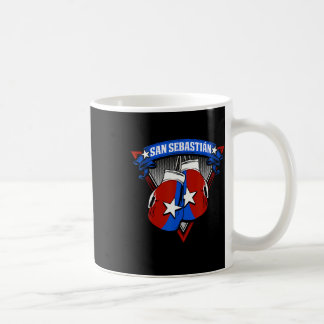 Caneca De Café San Sebastian Porto Rico Boxando Luvas Puerto Ric