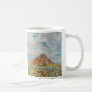 Caneca De Café Sand Springs Butte por Childe Hassam, Arte Antigo