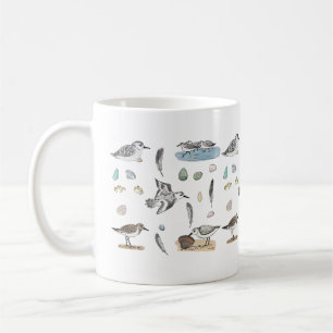 Caneca De Café Sanderling Sandpipers Mug