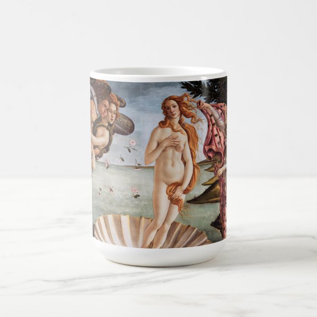 Caneca De Café Sandro Botticelli - Nascimento de Vênus (Centro)