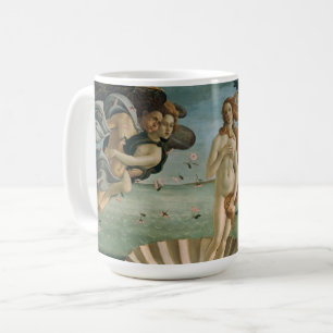 Caneca De Café Sandro Botticelli   Nascimento de Vênus