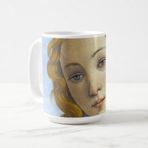 Caneca De Café Sandro Botticelli - Nascimento do Detalhe de Vênu