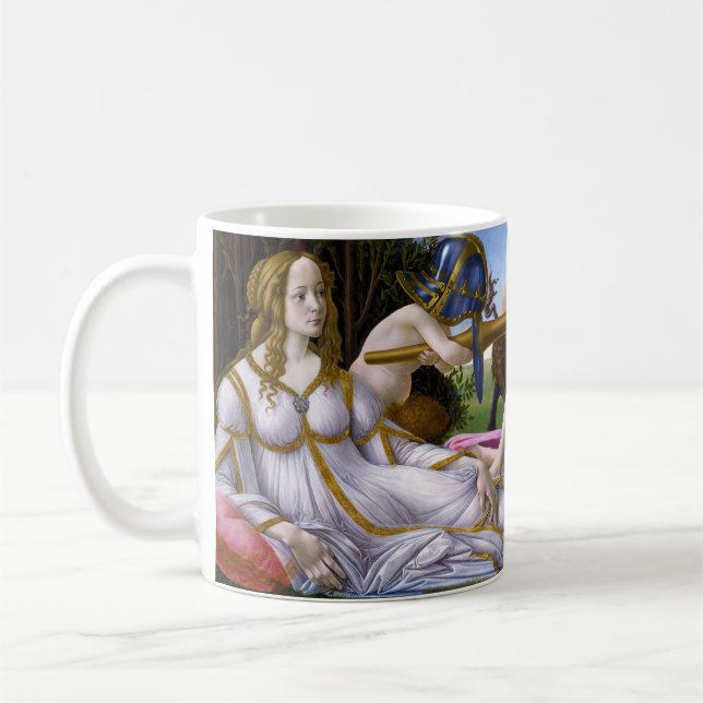 Caneca De Café Sandro Botticelli - Vênus e Marte (Esquerda)