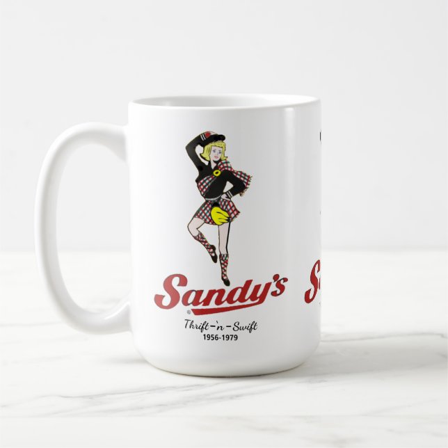 Caneca De Café Sandy's Drive-In (Esquerda)