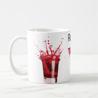 Caneca De Café Sangue do tigre da bebida