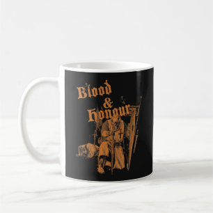 Caneca De Café Sangue e Honra - MetalCore
