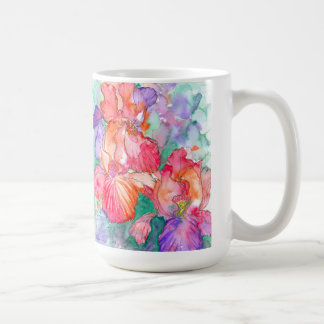 Caneca De Café Sangue Gracioso - Dia de as mães das Flores Iris