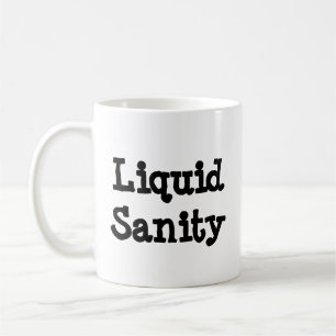 Caneca De Café Sanidade líquida