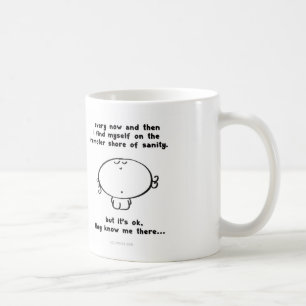 Caneca De Café Sanidade mais remota da costa do vimrod VM8609