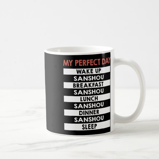 Caneca De Café Sanshou, Meu Começo Chinês De Boxim Perfeito (Direita)