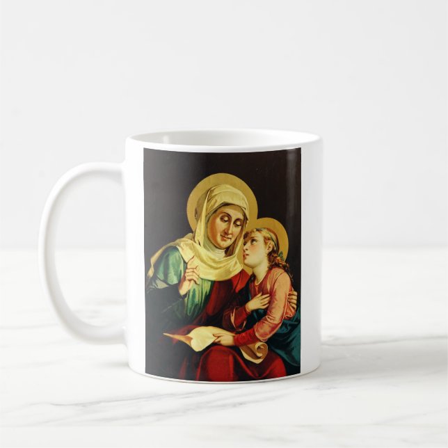 Caneca De Café Santa Ana e Virgem Maria (Esquerda)