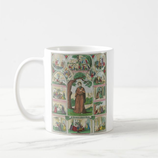 Caneca De Café Santa Brígida da Irlanda (Esquerda)