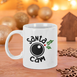 Caneca De Café Santa Cam, Funny Christmas
