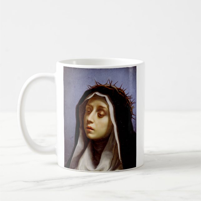 Caneca De Café Santa Catarina de Siena (Esquerda)