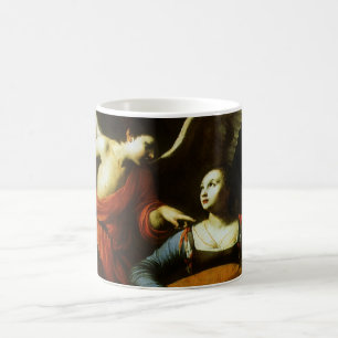 Caneca De Café Santa Cecília e o Anjo por Carlo Saraceni
