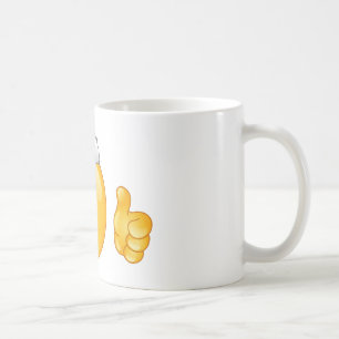Caneca De Café santa claus emoji
