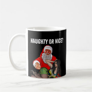 CANECA DE CAFÉ SANTA CLAUS NAUGHTY GIRL CHRISTMAS COFFEE MUGS