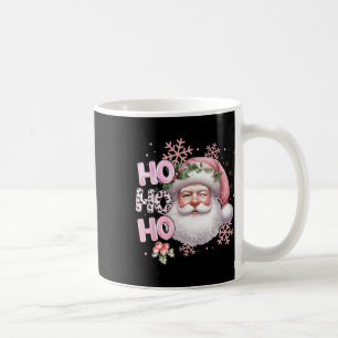 Caneca De Café Santa Claus Pink Natal Feriado Rapariga