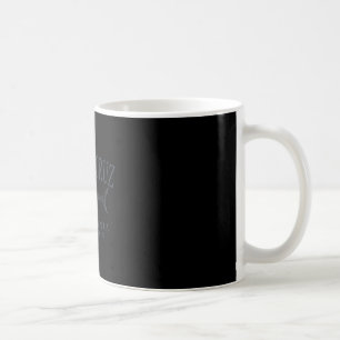 Caneca De Café Santa cruz califórnia arte de ardósia retrô de pes