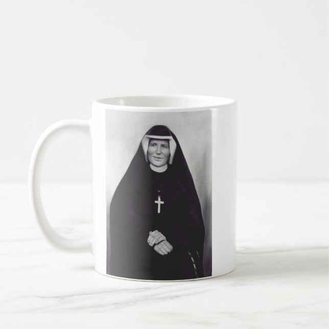 Caneca De Café Santa Faustina Kowalska (Esquerda)
