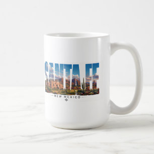 Caneca De Café Santa Fe Novo México Montanha Viagem Adobe