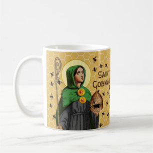 Caneca De Café Santa Gobnait de Ballyvourney (SAE 003) 