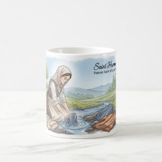 Caneca De Café Santa Hunna- Padroeira da Lavanderia