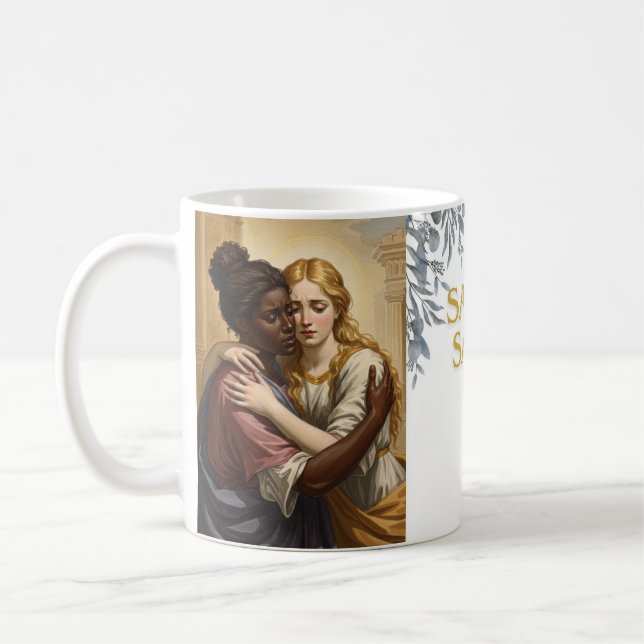 Caneca De Café Santa Perpétua & Santa Felicidade (Esquerda)