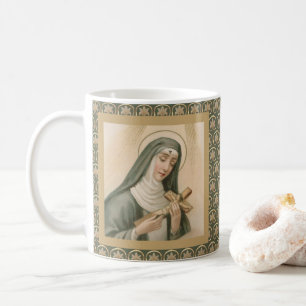 Caneca De Café Santa Rita de Cássia (M 015)