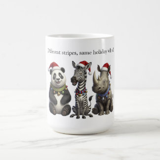 Caneca De Café Santa’s Wild Trio