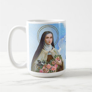 Caneca De Café Santa Teresa de Lisieux a Pequena Flor (BJE 01)