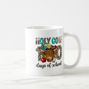 Caneca De Café Santa Vaca 100 Dias De Vaca Escolar 100º Dia Da Es