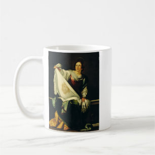 Caneca De Café Santa Verônica por Bernardo Strozzi