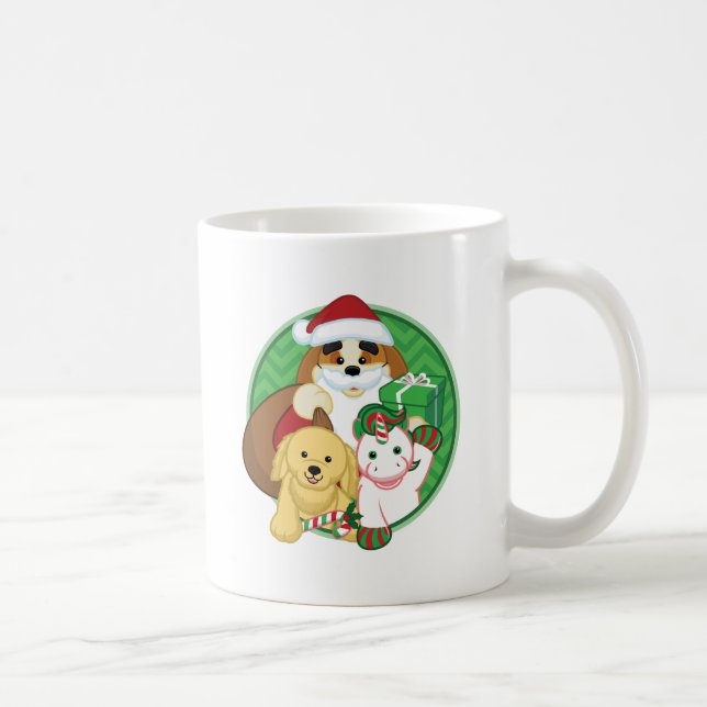 Caneca De Café Santakinz e amigos (Direita)