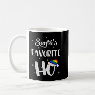 Caneca De Café Santas Favoritas Ho Gay Natal Rainbow Lesbian F