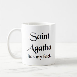 Caneca De Café santo agatha