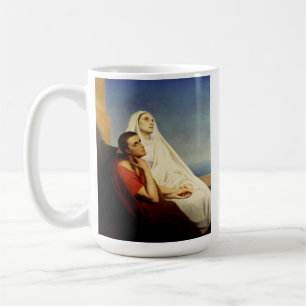 Caneca De Café Santo Agostinho e Santa Mônica
