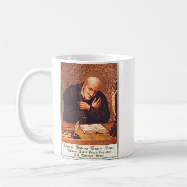 Caneca De Café Santo Alfonso Liguori (Esquerda)