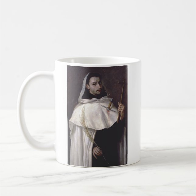 Caneca De Café Santo Anjo de Jerusalém Mártir e Pregador (Esquerda)