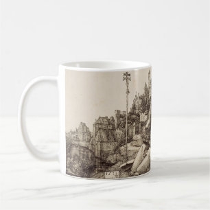Caneca De Café Santo Anthony Reading por Albrecht Durer