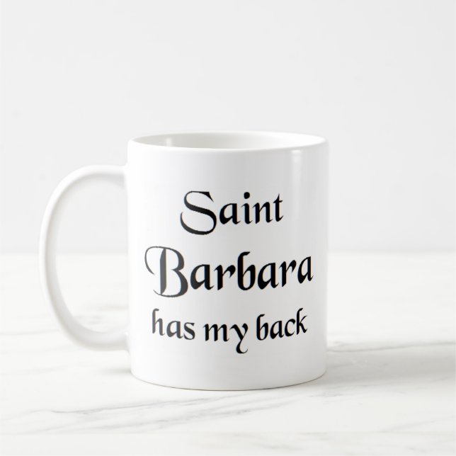 Caneca De Café santo barbara (Esquerda)