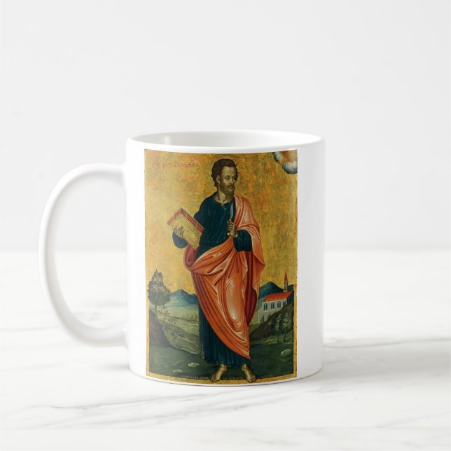 Caneca De Café Santo Bartolomeu o Apóstolo Belas Artes (Esquerda)