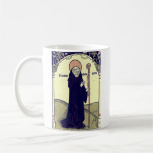 Caneca De Café Santo Benedito de Nursia Padroeiro da Europa Catól